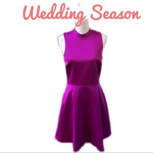 Purple Jewel Tone Sleeveless Cocktail Dress 10